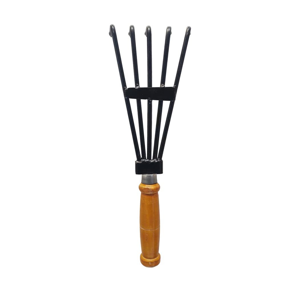 Hand Cultivator & Garden Rake – Durable Shovel Rake for Gardening with Long Handle | Leaf Rake, Cultivator for Gardening & Poultry Raking Machine | Tools for Gardening at Home & Farming - Image 2