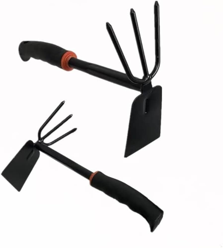 Dual Mode Cultivator for Digging Soil/Ground | Gardening Carbon Steel Dual Head Garden Hoe and Cultivator with Wooden Handle | 2-in-1 Handheld Garden Tool for Weedin Digging and Soil Aeration - Image 6