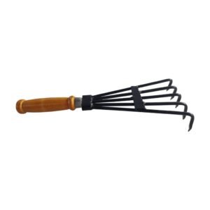 Hand Cultivator & Garden Rake – Durable Shovel Rake for Gardening with Long Handle | Leaf Rake, Cultivator for Gardening & Poultry Raking Machine | Tools for Gardening at Home & Farming