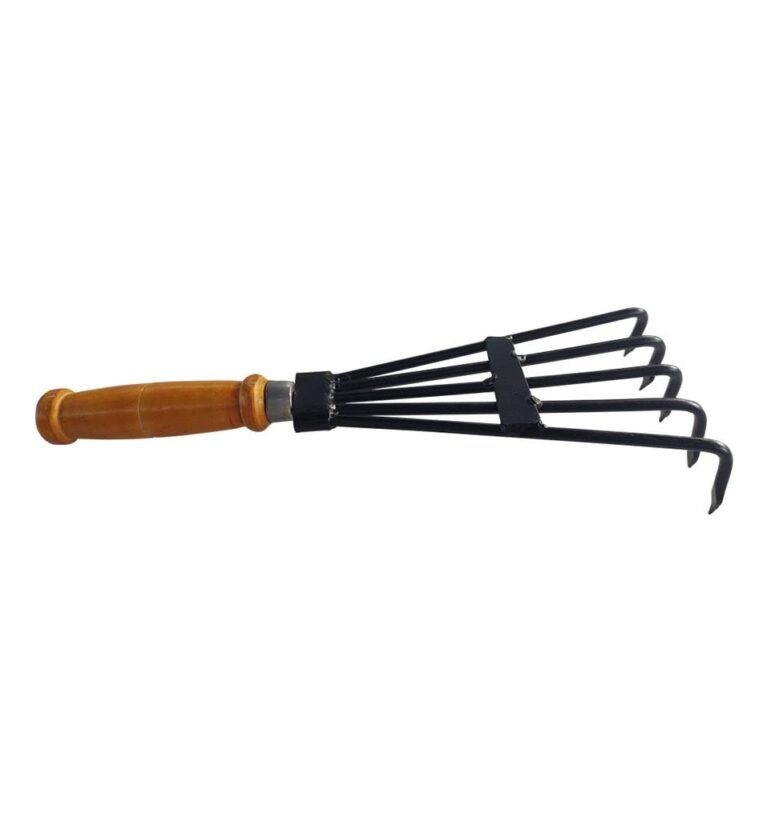 Hand Cultivator & Garden Rake – Durable Shovel Rake for Gardening with Long Handle | Leaf Rake, Cultivator for Gardening & Poultry Raking Machine | Tools for Gardening at Home & Farming