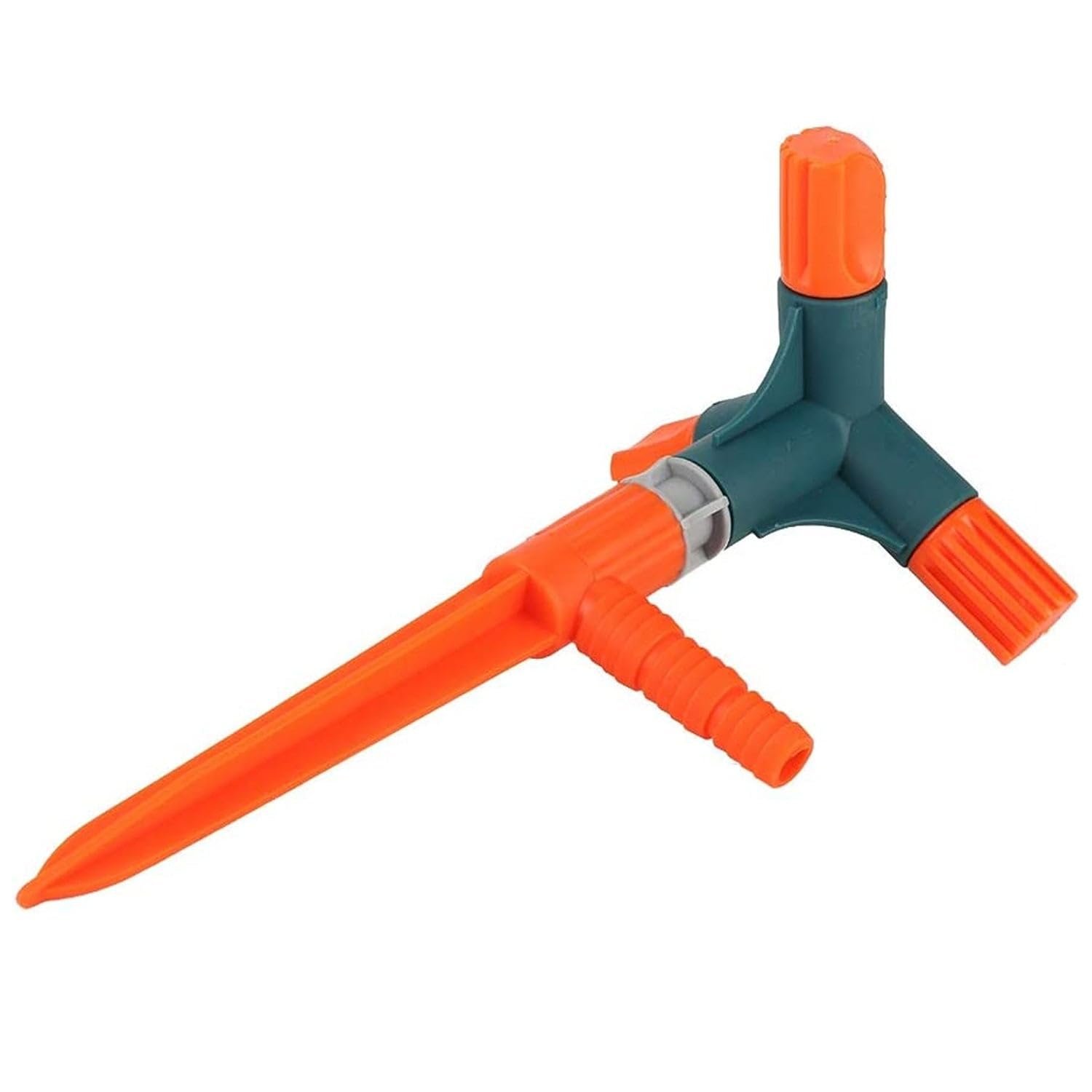Garden Sprinkler 360° Rotating Adjustable Round 4 Arm Lawn Water Sprinkler for Watering Garden Plants/Pipe Hose Irrigation Yard Water Sprayer - Image 4