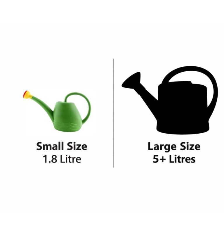Compact Plants Watering Can for Indoor Plants Small Pots and Home Gardening Lightweight Plastic Water Can | 1.8 Litre