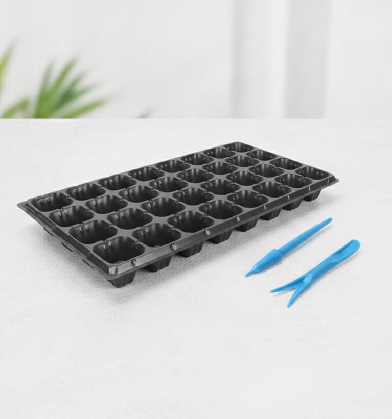 Tray Drainage Hole Cells Plug Starter Gardeners Growers Farm Greenhouse Dibber Plant Transplanter Set Seedling Tools Ergonomic Composite Handle Li