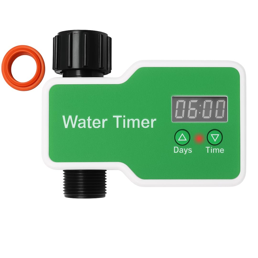 (BT41G6) Irrigation Digital Programmable Water Timer IP65 Waterproof Controller | Daily/Hourly Scheduling for Garden, Balcony, Lawn (Timer, 1, Set) - Image 2