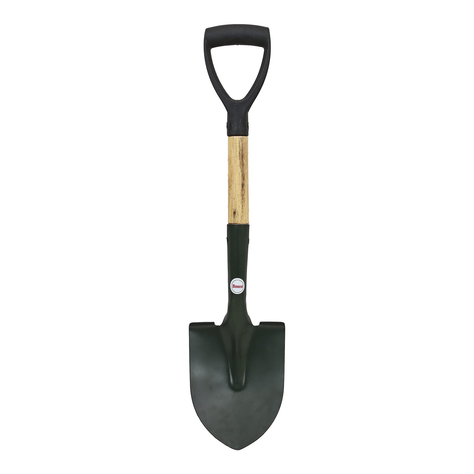 Small Multi-Purpose Shovel for Outdoor, Gardening, Engineering, Camping&Construction Rust-Resistant Steel Blade Compact&Durable Tool for Digging,Lifting,Moving Heavy Duty Shovel with D Handle