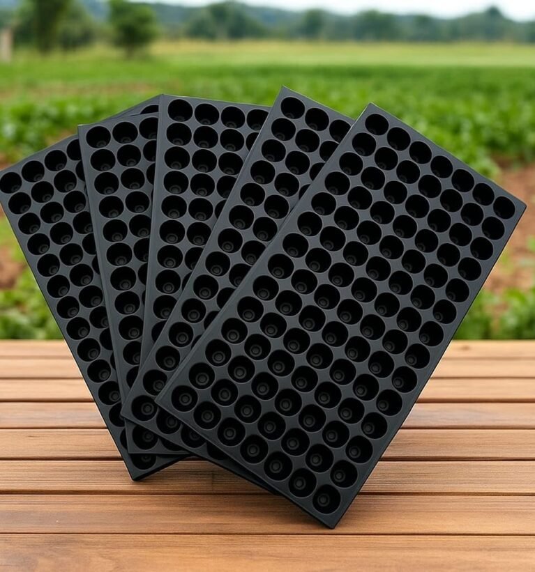 98 Cavity Seedling Tray – Durable Nursery Tray for Seed Germination (Pack of 05)