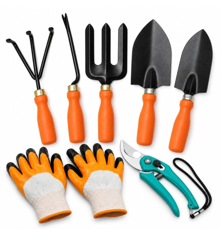 7-Piece Gardening Tool Set for Home Garden