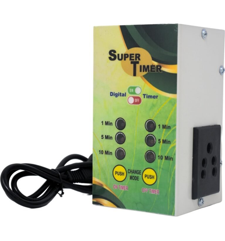 ® Automatic Fogger Timer Machine – Auto On/Off Switch for Fogger System, Mist Maker & Water Pump Motor | Timer for Efficient Mist Control & Energy Saving