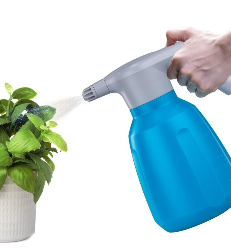 Elite 2L Electric Sprayer Bottle, Automatic Watering of Indoor/Outdoor Plants, Rechargeable, Power Sprayer with Adjustable Spout for Garden, Fertilizing, Cleaning