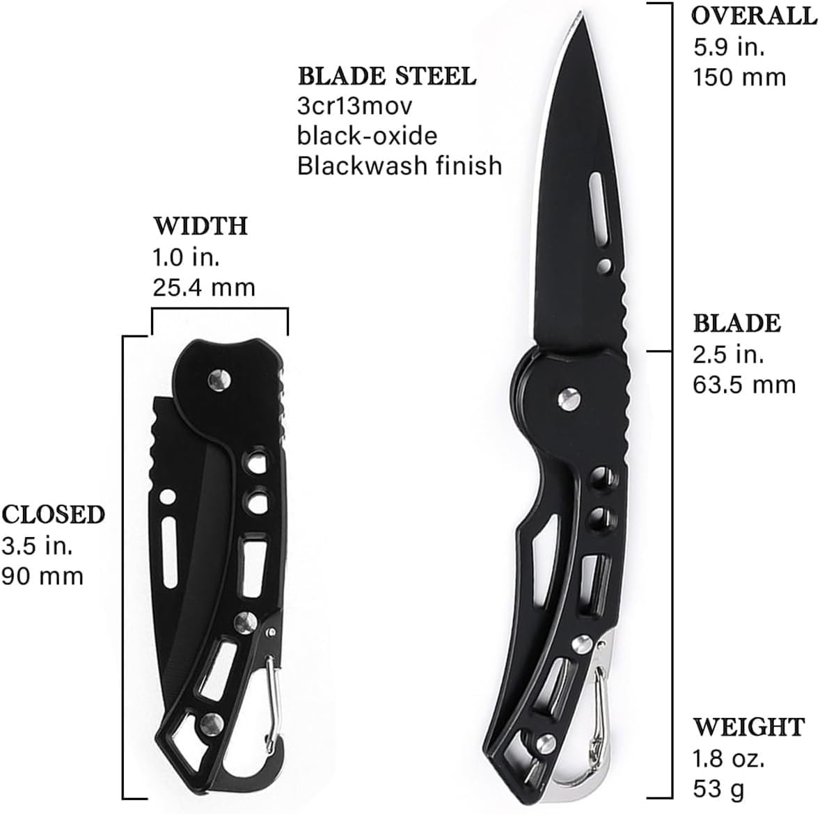 Folding Utility Cutter, Stainless Steel Multipurpose Cutting Tool for Packaging, Carton Opening, Fruit & Vegetable Preparation, Craft, Office and Household Use (PACK OF 1) - Image 4