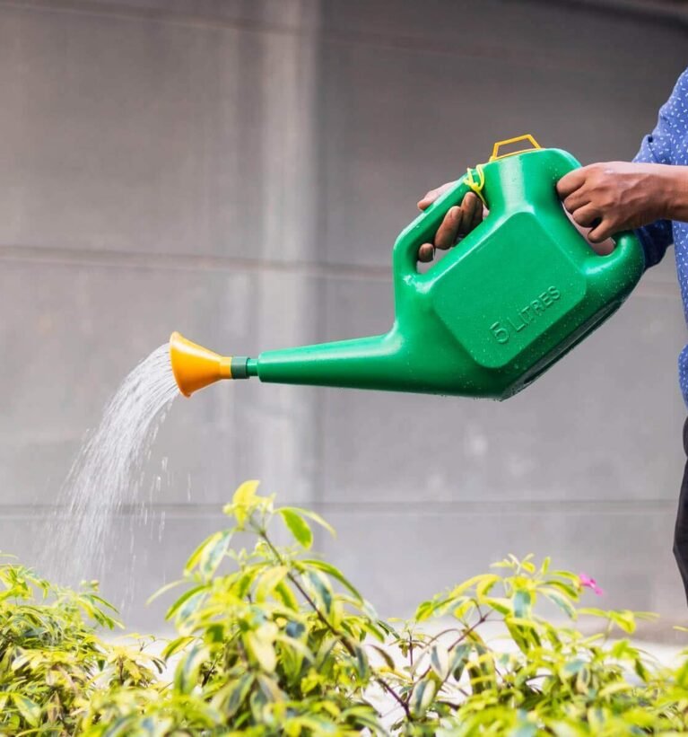 Plastic Watering Can for Plants (with Strong Copper Sparyer) (5 Litre)