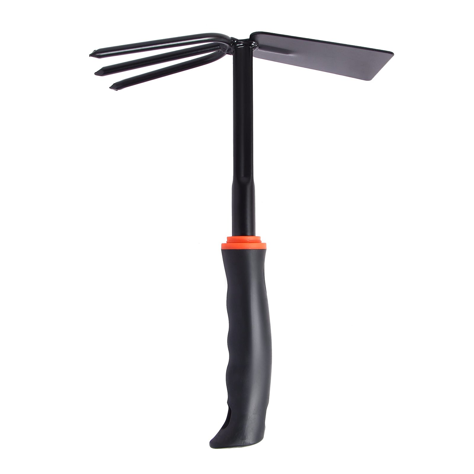 Dual Mode Cultivator for Digging Soil/Ground | Gardening Carbon Steel Dual Head Garden Hoe and Cultivator with Wooden Handle | 2-in-1 Handheld Garden Tool for Weedin Digging and Soil Aeration - Image 3