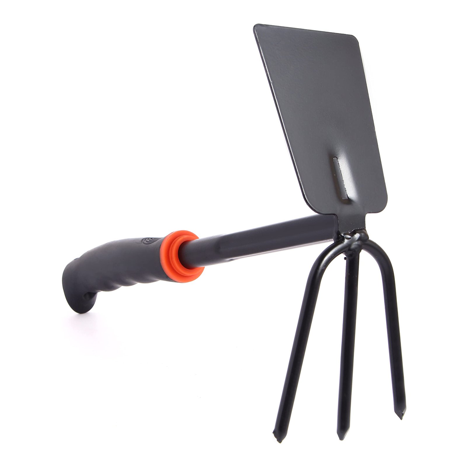 Dual Mode Cultivator for Digging Soil/Ground | Gardening Carbon Steel Dual Head Garden Hoe and Cultivator with Wooden Handle | 2-in-1 Handheld Garden Tool for Weedin Digging and Soil Aeration