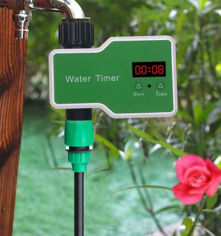 (BT41G6) Irrigation Digital Programmable Water Timer IP65 Waterproof Controller | Daily/Hourly Scheduling for Garden, Balcony, Lawn (Timer, 1, Set)