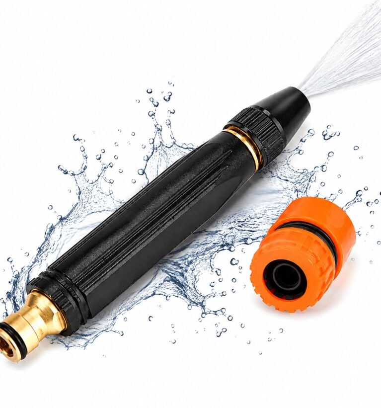 Garden Hose Nozzle, Water Pressure Gun for Car Wash, Heavy Duty Water Spray Gun for Home, Bike Wash Gun, High Pressure Water Spray Gun, Water Gun for Car Washing, Jet Spray for Car Wash (B2)