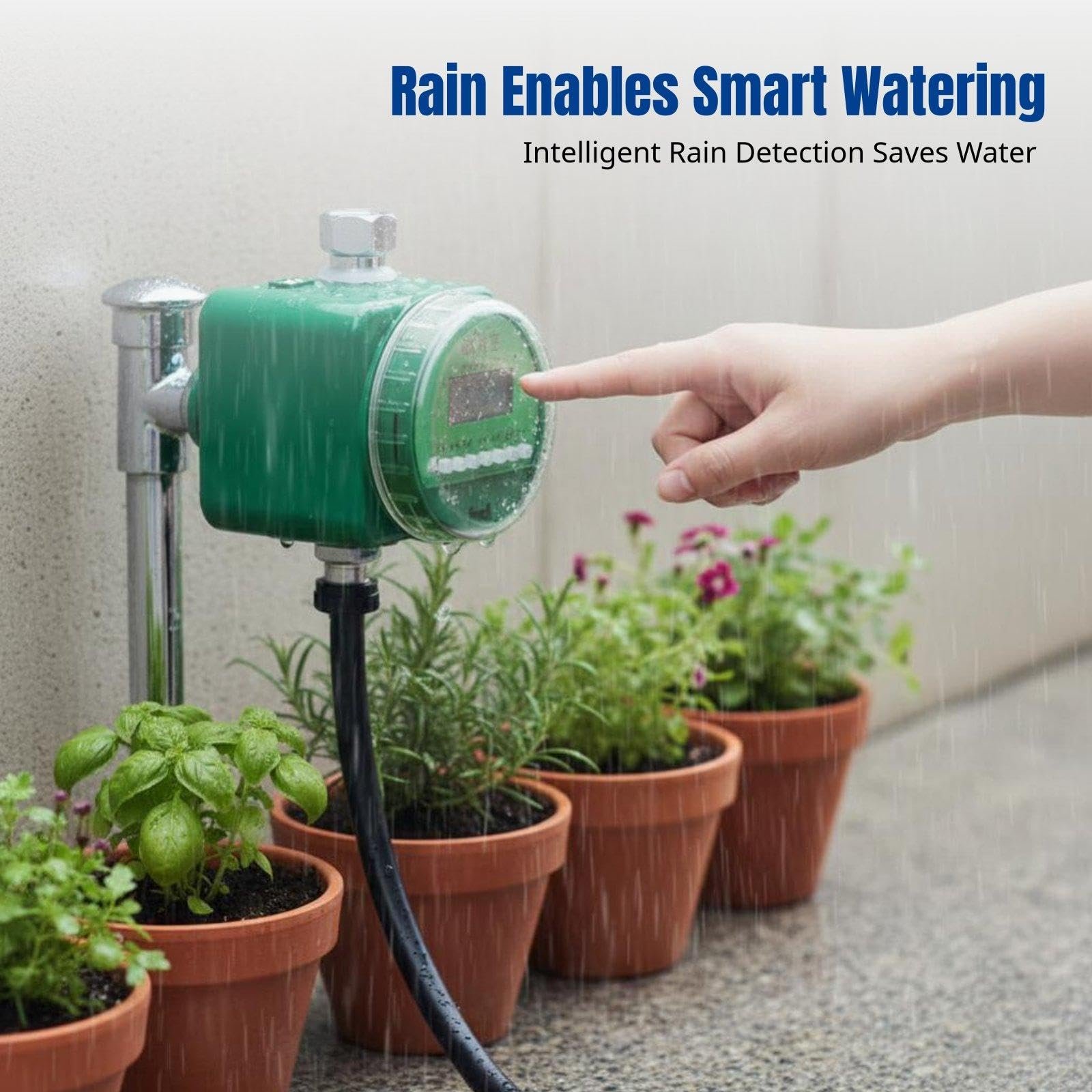 Automatic Watering Timer, Rain Irrigation Controller, Long Battery Life, Garden Sprinkler - Image 3
