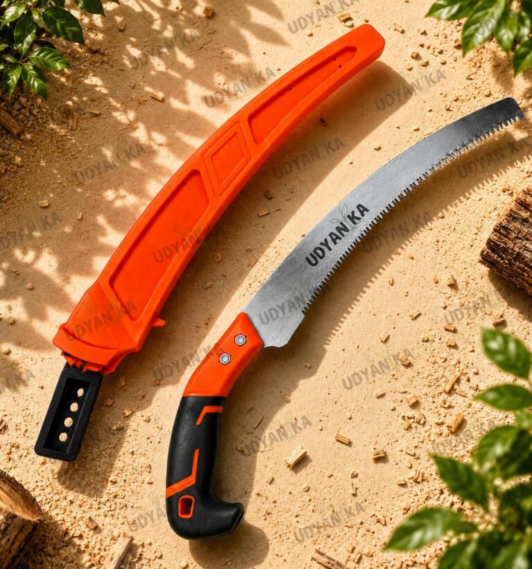 Pruning Saw Cutter for Trees with Safety Cover | Hand Saw for Gardening & Tree Cutting | Wood Cutter Saw with Ergonomic Grip | Tree Cutter for Branches & Wood Pruning