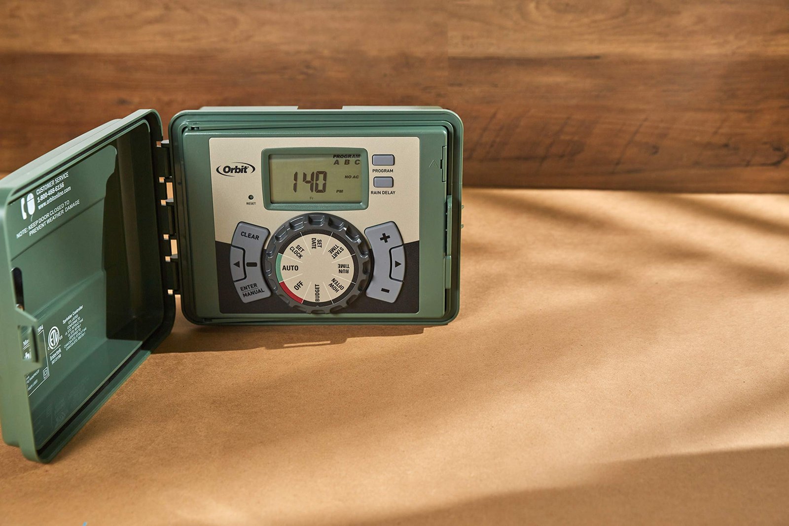 57896 6-Station Outdoor Swing Panel Sprinkler Timer System - Image 4